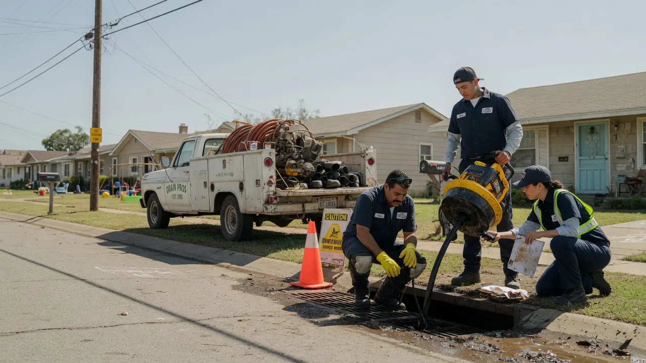 Drain Cleaning in Devol, OK near me